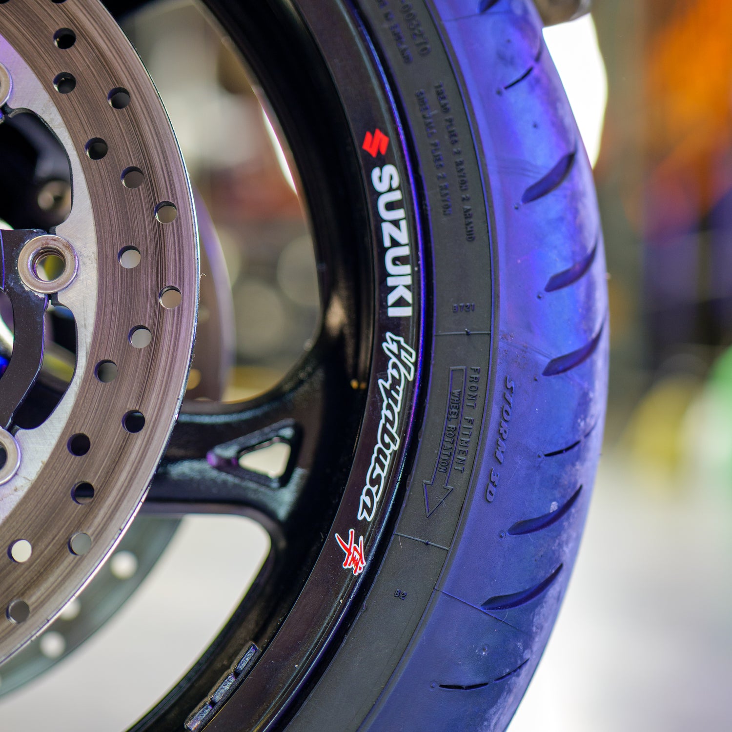 Monstrous Suzuki Hayabusa