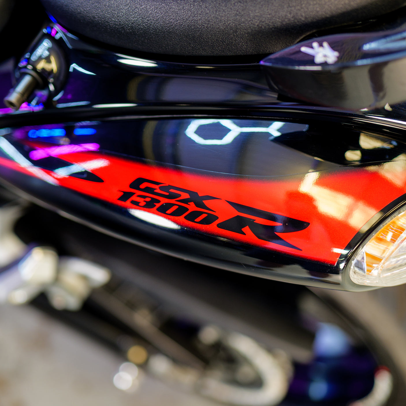 Monstrous Suzuki Hayabusa