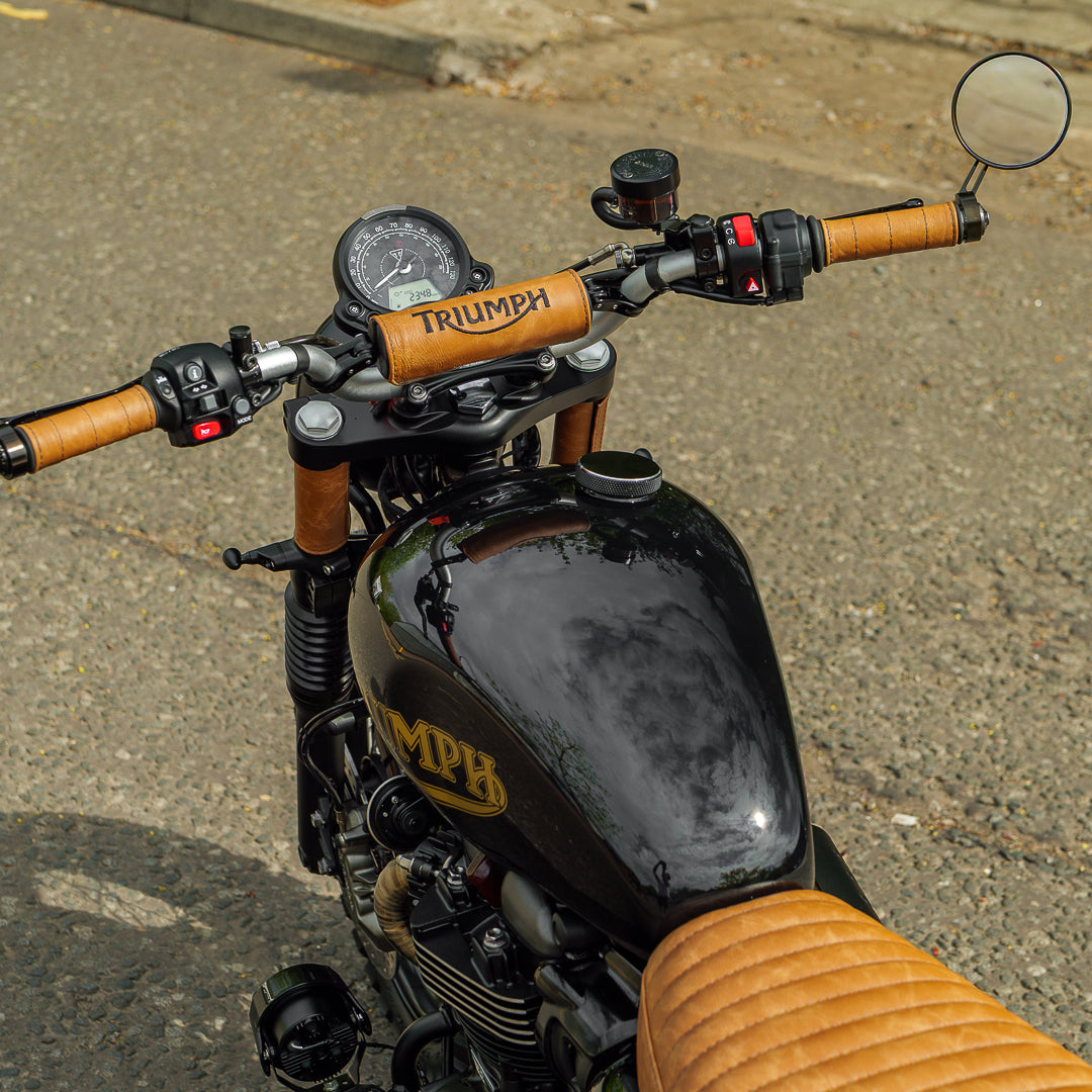Custom Wide Wheel Triumph Scrambler 900