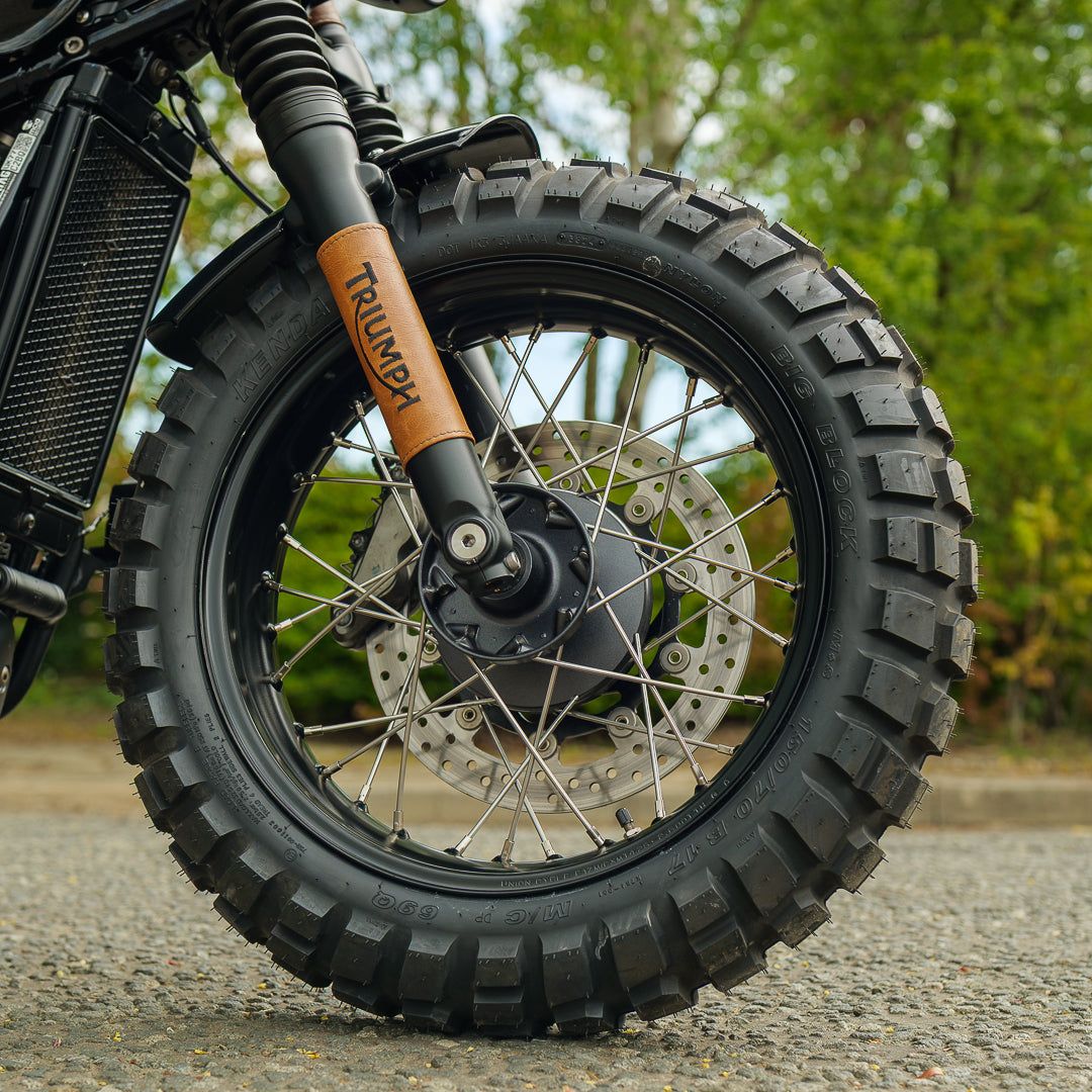 Custom Wide Wheel Triumph Scrambler 900