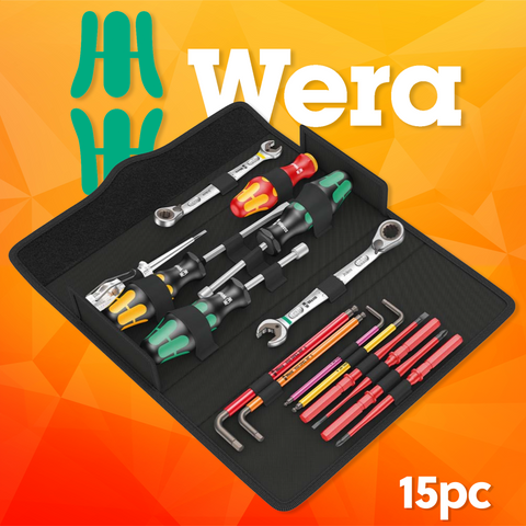 Wera 15 Piece Kraftfom Multi Tool Set 30th April 24