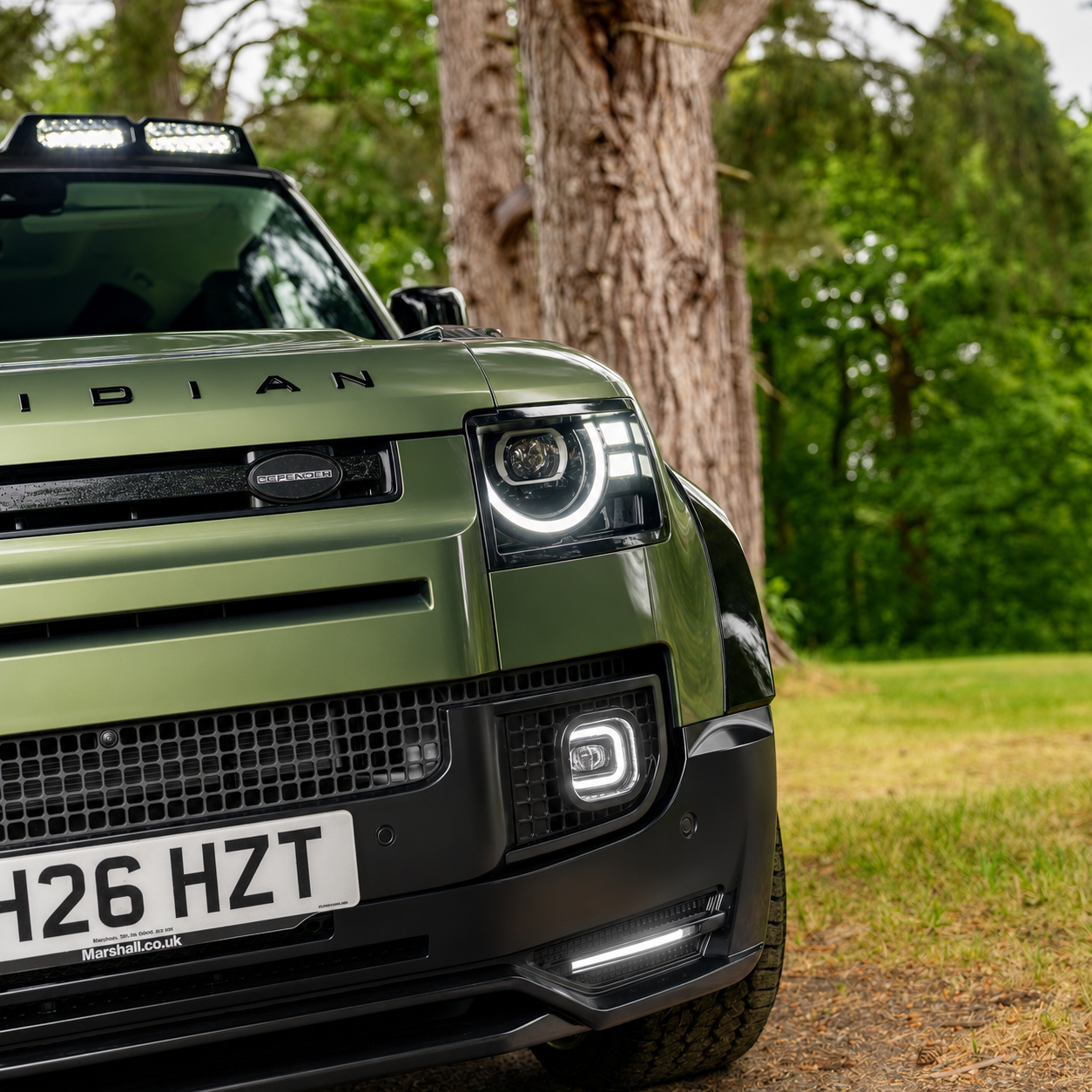 Brand New Automatic Obsidian Land Rover Defender 110