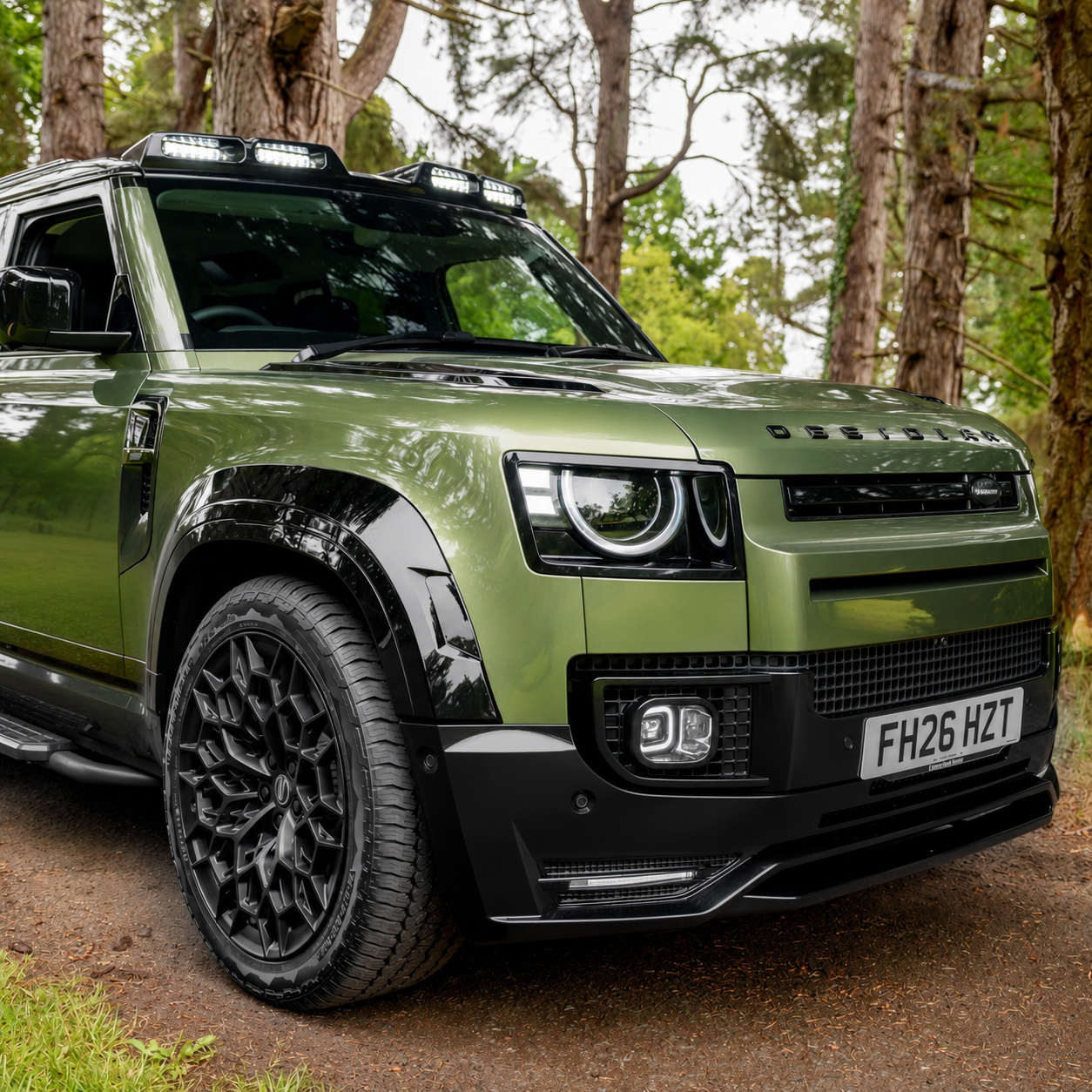 Brand New Automatic Obsidian Land Rover Defender 110