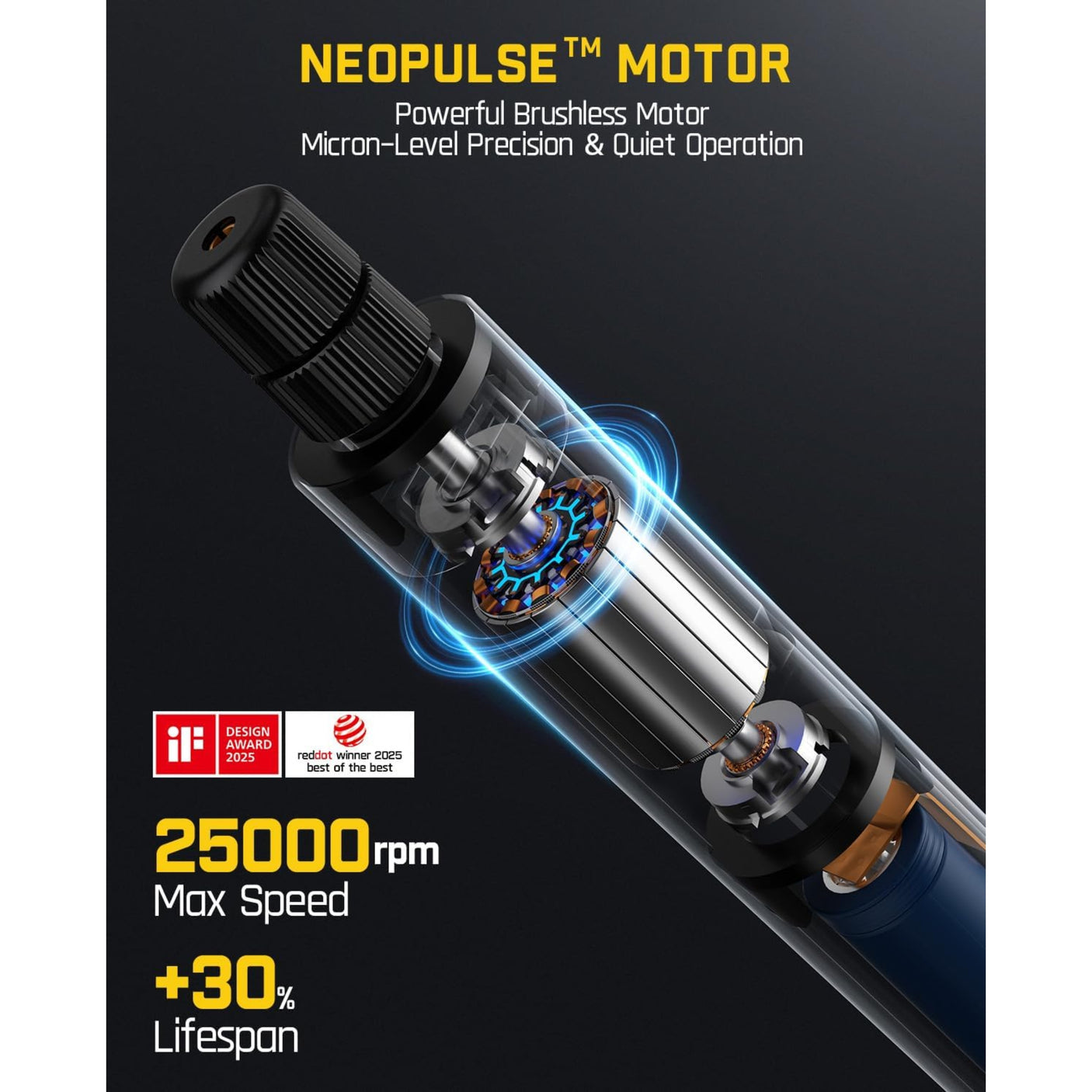 Fanttik Mini Cordless Rotary Tool