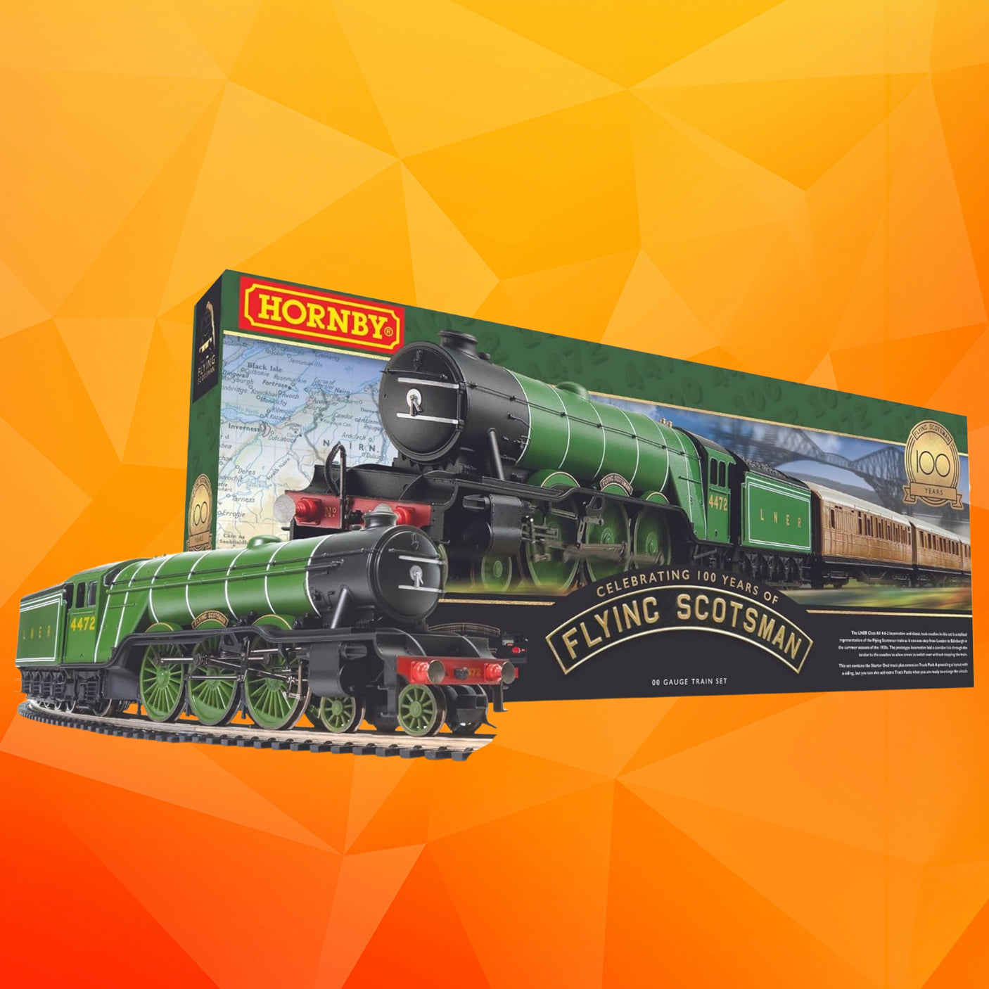 Hornby R1255M Flying Scotsman Train Set