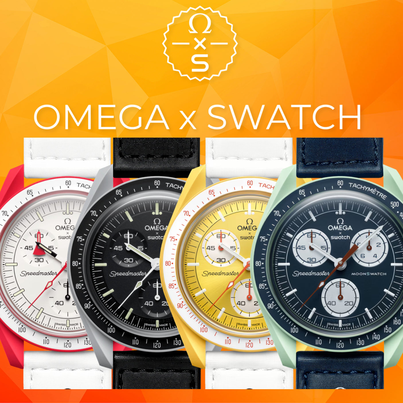 Omega x Swatch Bioceramic Moonswatch - Any Colour*