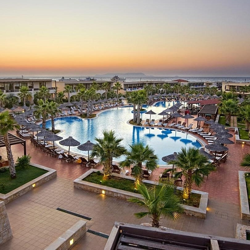 Super Lux 5* All Inclusive 7 night Crete Holiday for 4