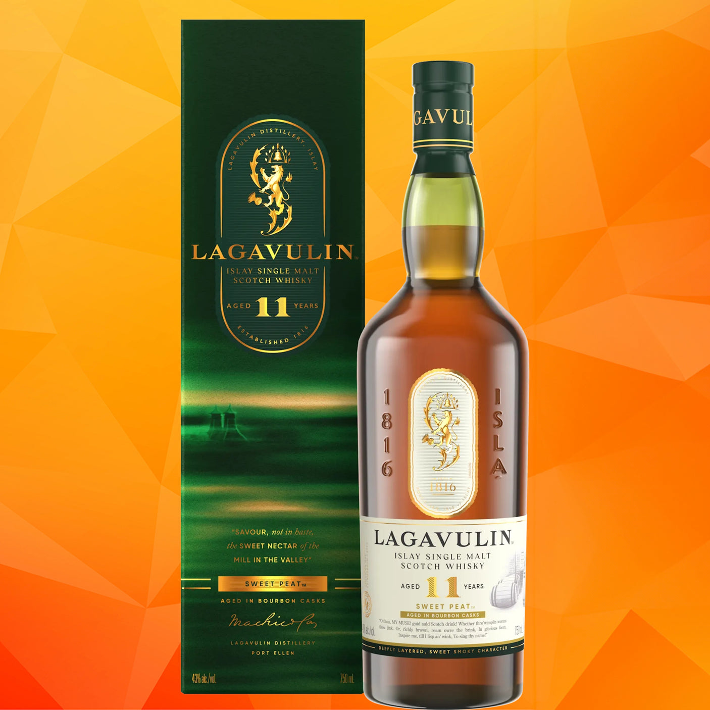 Lagavulin 11 Year Old – Sweet Peat