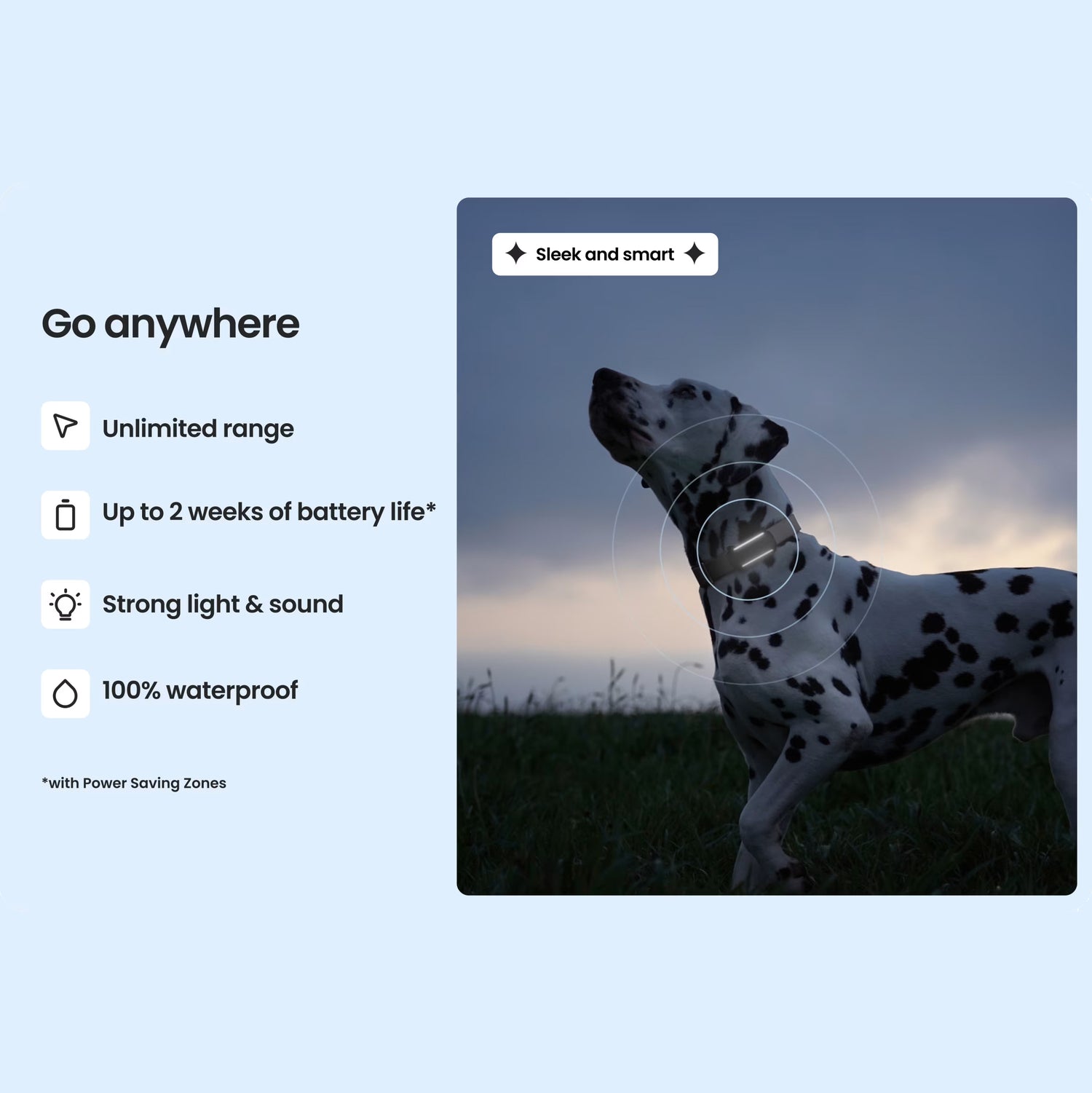 Tractive Smart Dog Tracker + PREMIUM Fitness Subscription