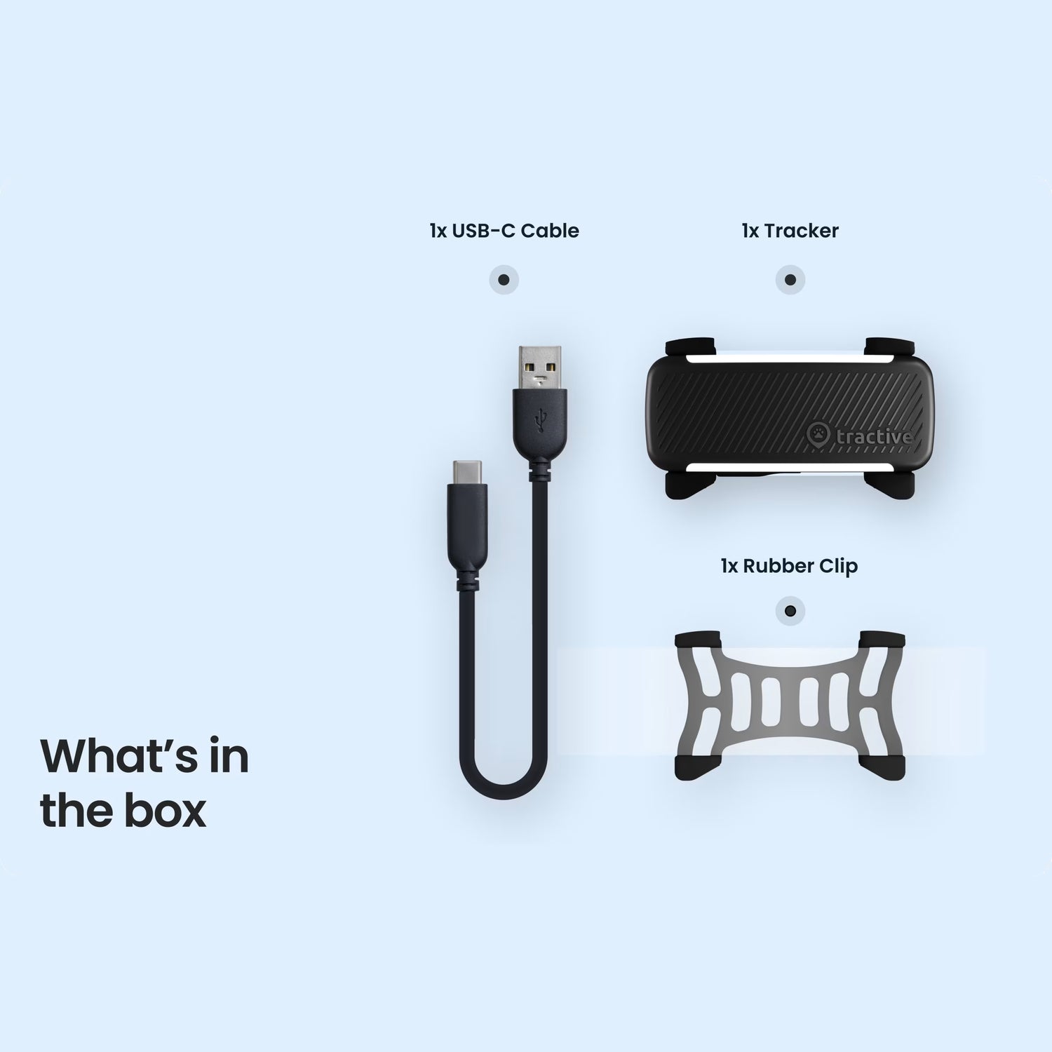 Tractive Smart Dog Tracker + PREMIUM Fitness Subscription