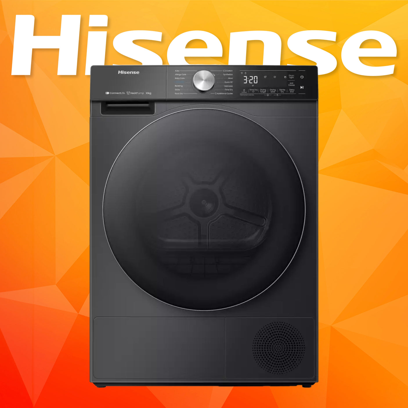 Hisense 5s Series 10Kg Heat Pump Tumble Dryer
