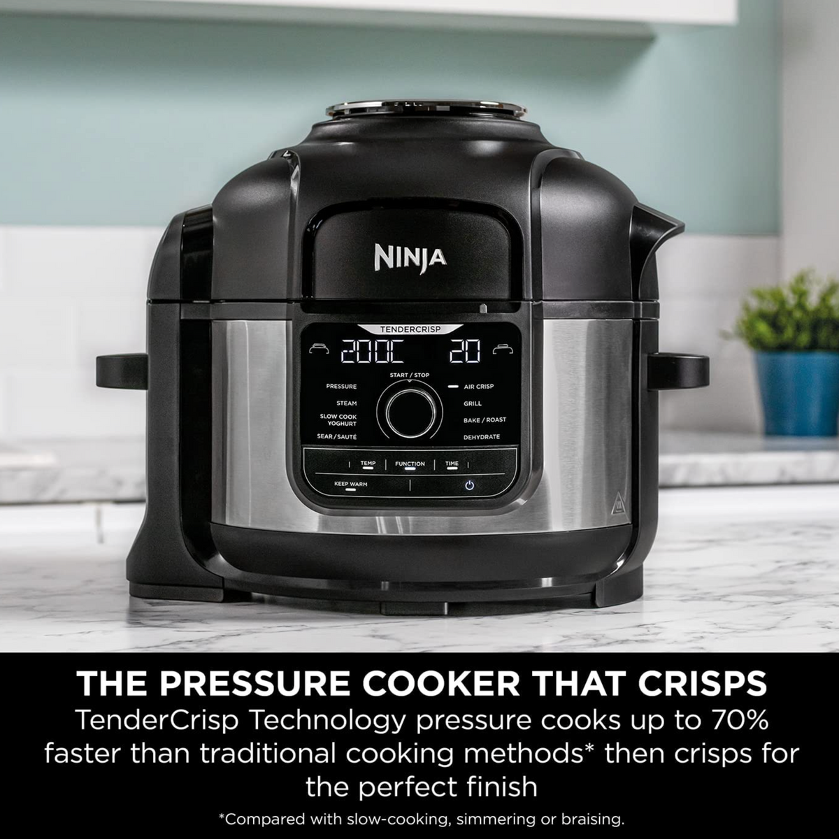 Ninja Foodi offers TenderCrisp Pressure Cooker