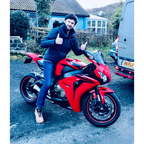 Red Honda Fireblade