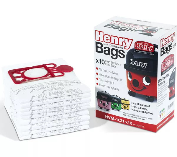 Henry Hoover + Dust Bags Bundle - 29th Aug 25