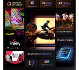 Hisense 65" QLED Smart AI TV & Sound Bar Bundle