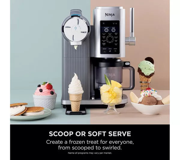 NINJA Swirl 13-in-1 Ice Cream & Frozen Dessert Maker - 29th Aug 25