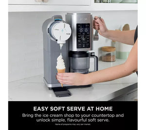 Ninja CREAMi Scoop and Swirl Soft Serve and Ice Cream Maker