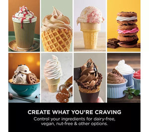 Ninja CREAMi Scoop and Swirl Soft Serve and Ice Cream Maker