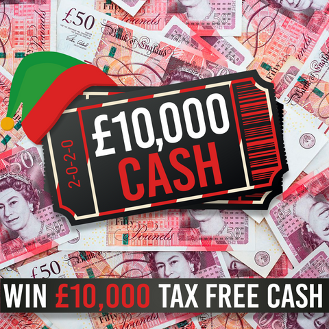 WIN £10,000 of TAX FREE CASH - 12th December 2023