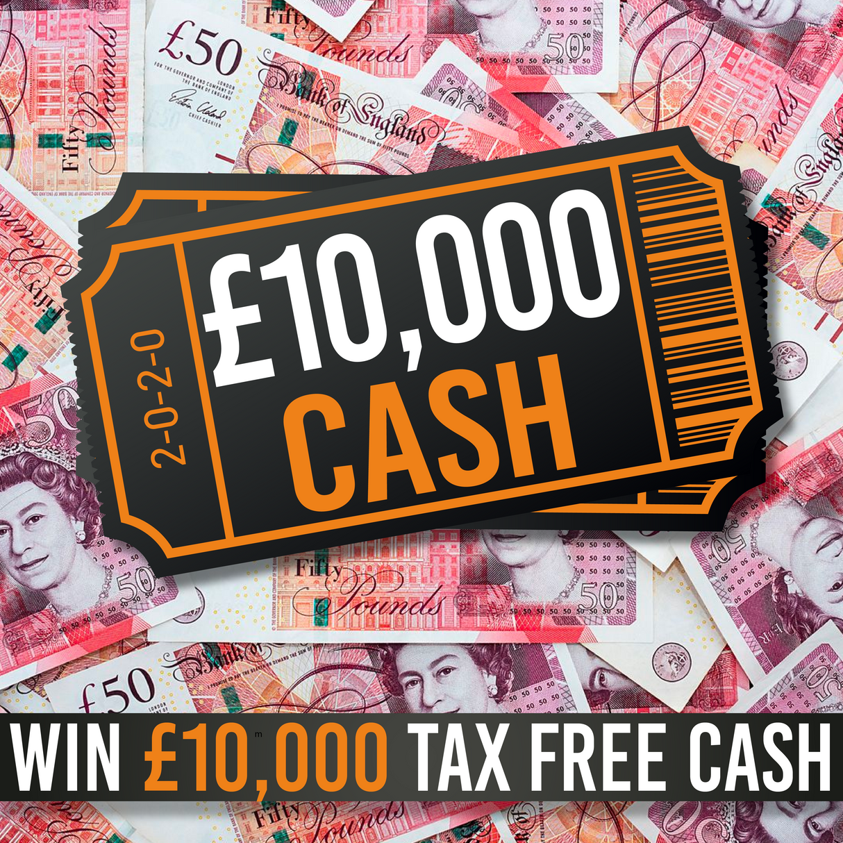 WIN £10,000 TAX FREE CASH - 9th Feb 25