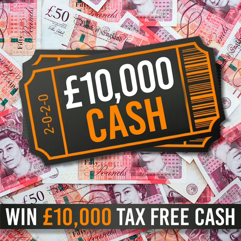 £10,000 TAX FREE CASH - 21st Sep 25