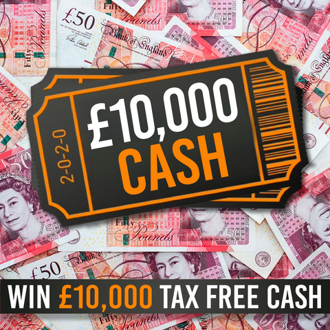 WIN £10,000 TAX FREE CASH - THIS FRIDAY!