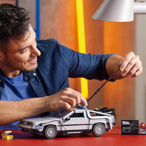 Lego Icons Back to the Future DeLorean Time Machine