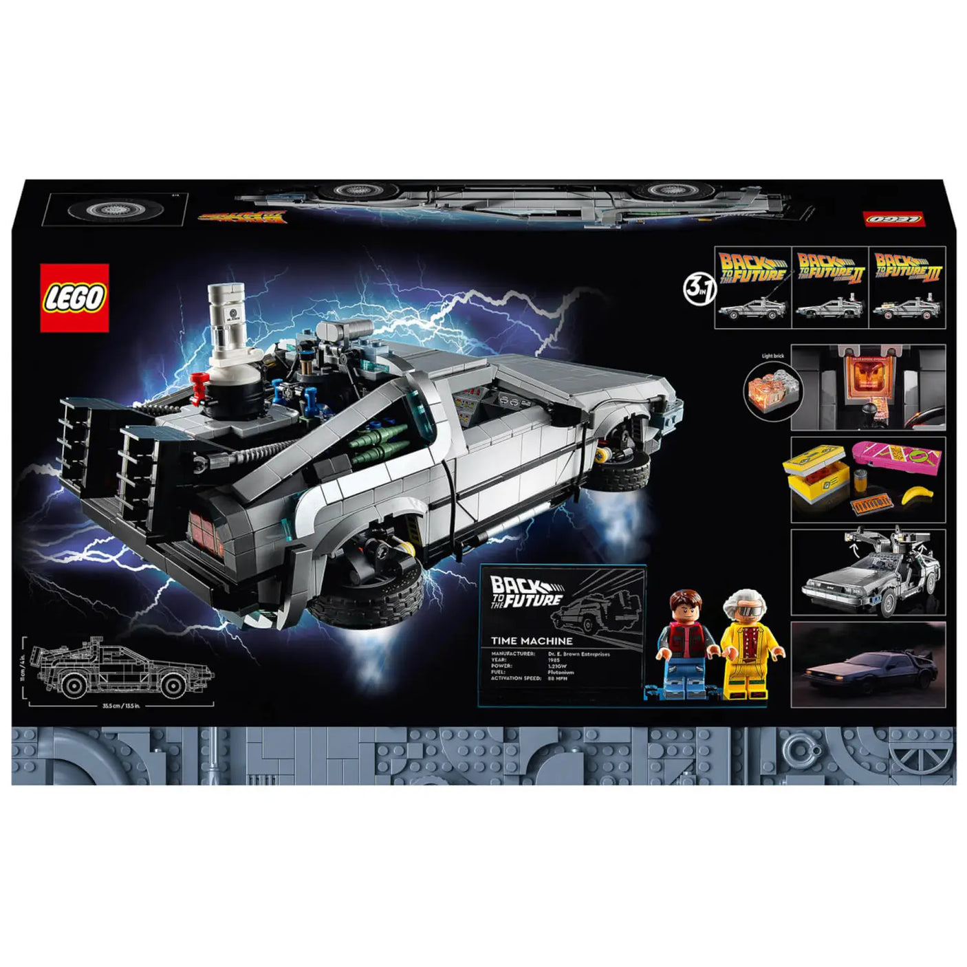 Lego Icons Back to the Future DeLorean Time Machine - 29th Aug 25