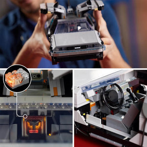 Lego Icons Back to the Future DeLorean Time Machine