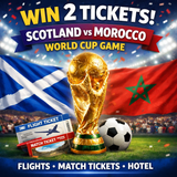 Scotland vs Morocco World Cup Package for 2