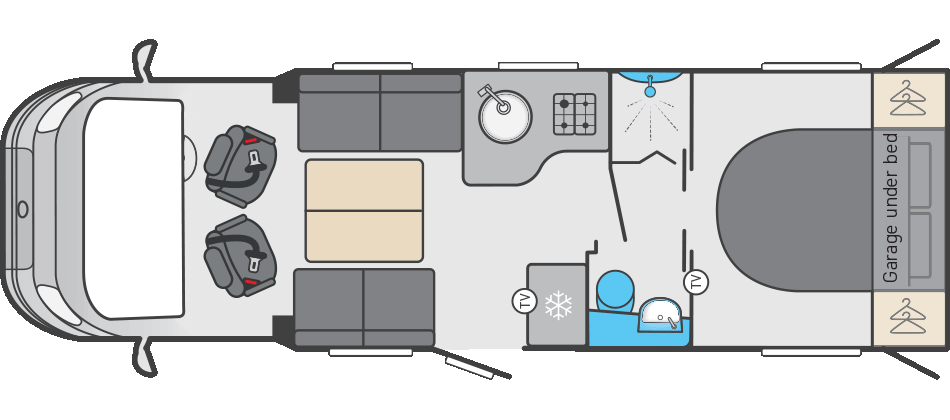 Brand New 2026 Automatic 4 berth Swift Trekker Motorhome