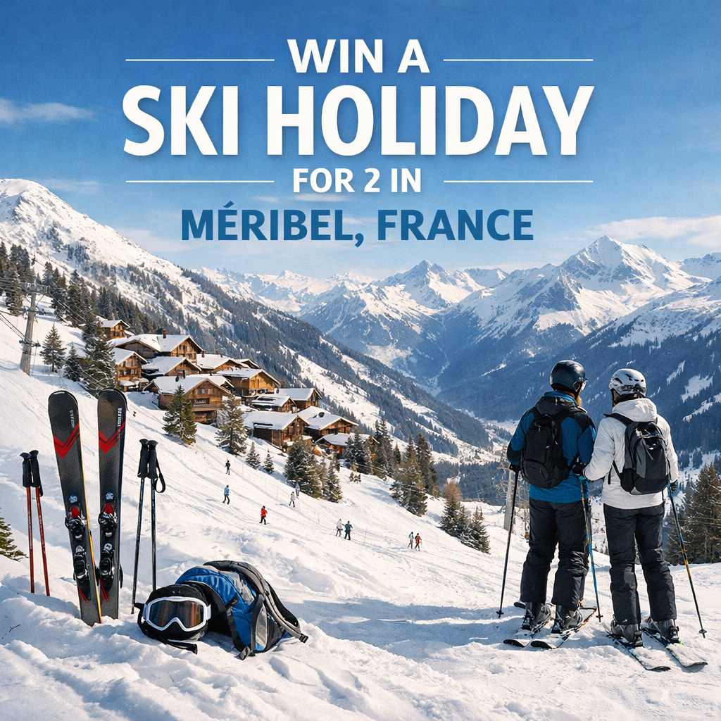 Luxury 7-Night Ski Getaway in Méribel for 2
