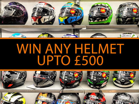CHOOSE ANY HELMET UP TO £500 - 26th September