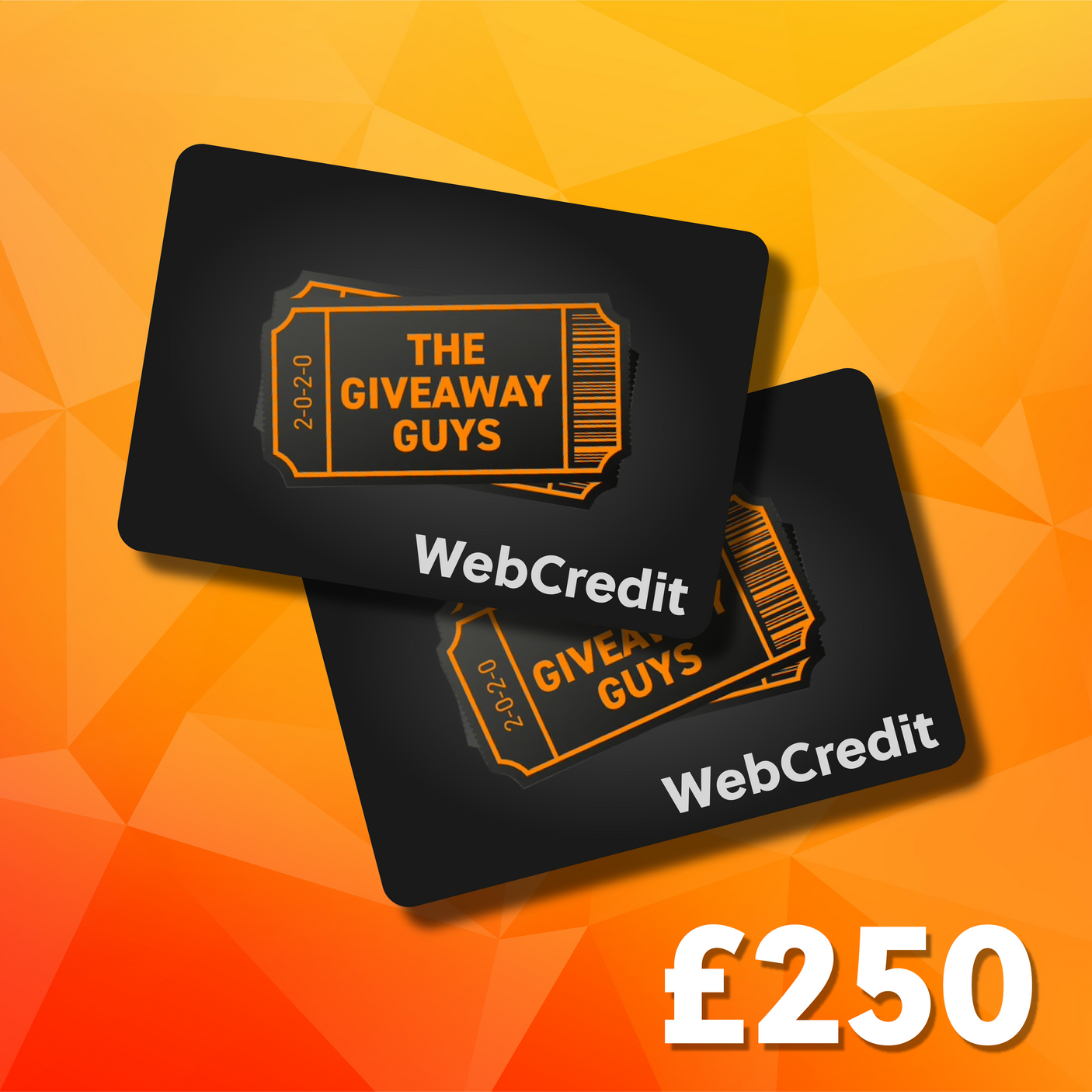 Win £250 Web Credit! - 29th Aug 25