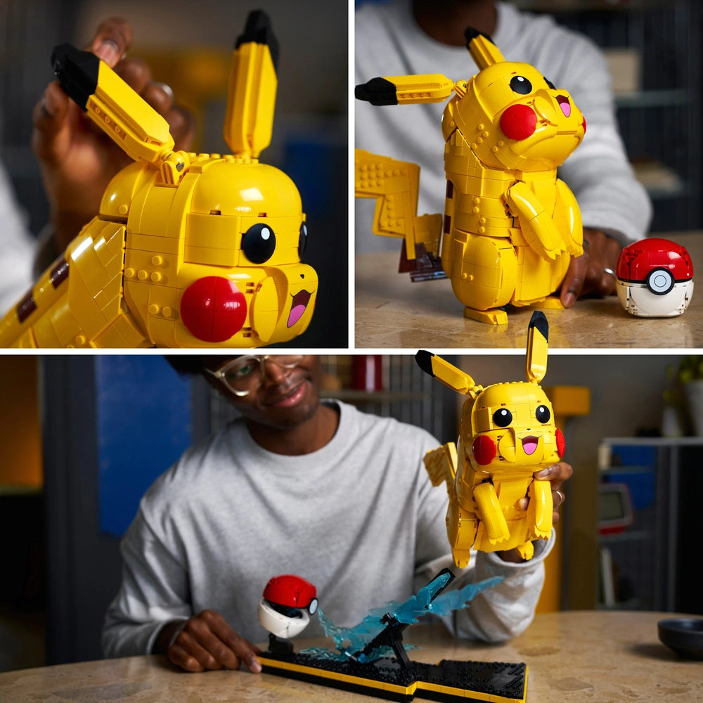 Lego Pikachu and Poké Ball