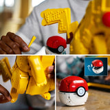 Lego Pikachu and Poké Ball