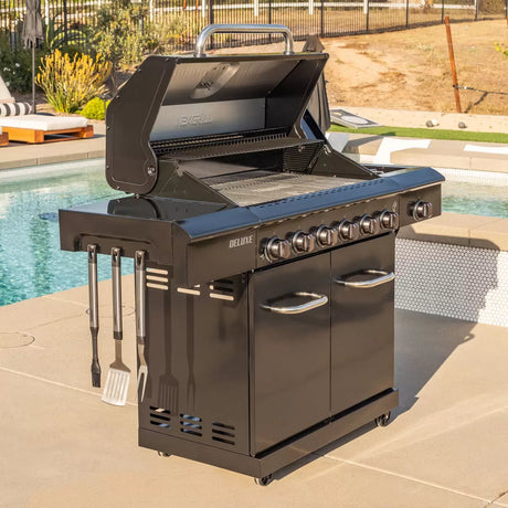 Nexgrill Deluxe 7 Burner Gas Barbecue Grill