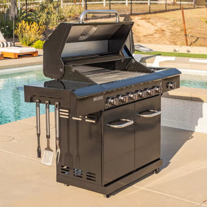 Nexgrill Deluxe 7 Burner Gas Barbecue Grill