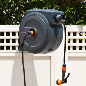 Giraffe Tools Wall Mounted Retractable Hose Reel