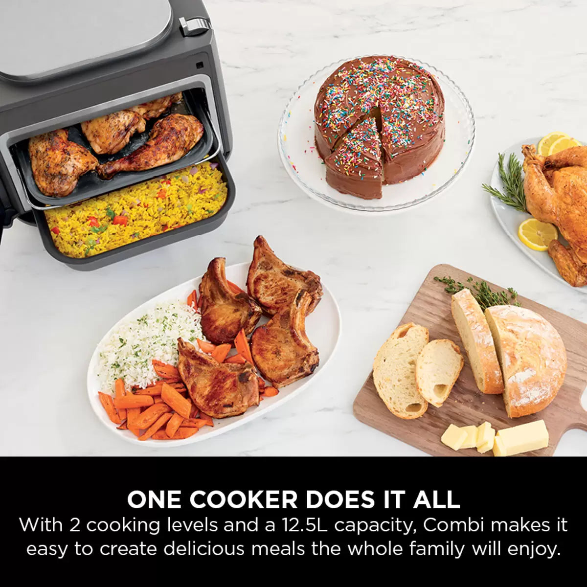 Ninja Combi 14-In-1 Multi-Cooker Oven Air Fryer