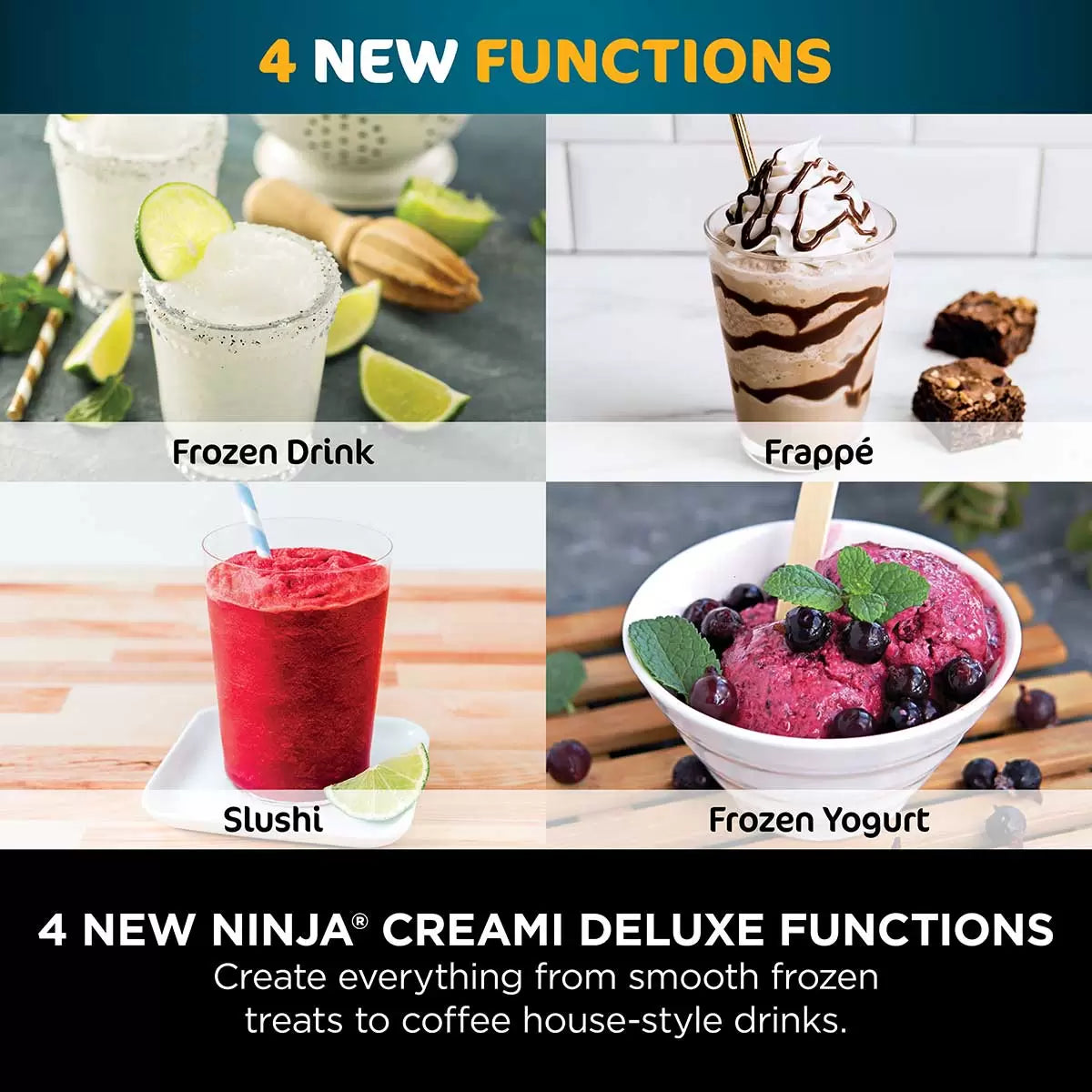 Ninja CREAMi Deluxe Ice Cream & Frozen Dessert Maker - 11th May 25