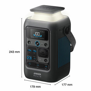 Anker Portable Power Station + Foldable Solar Panel