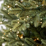 6.5ft Pre-Lit Artificial Christmas Tree