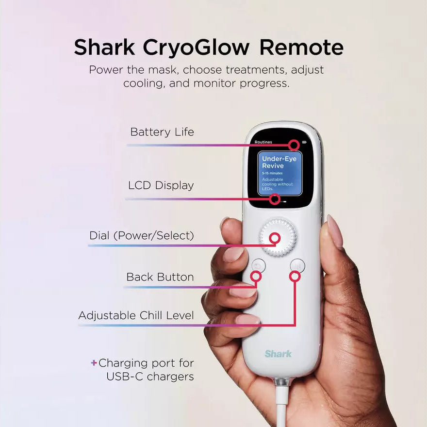 Shark CryoGlow LED Light Therapy Face Mask -16th Mar 25