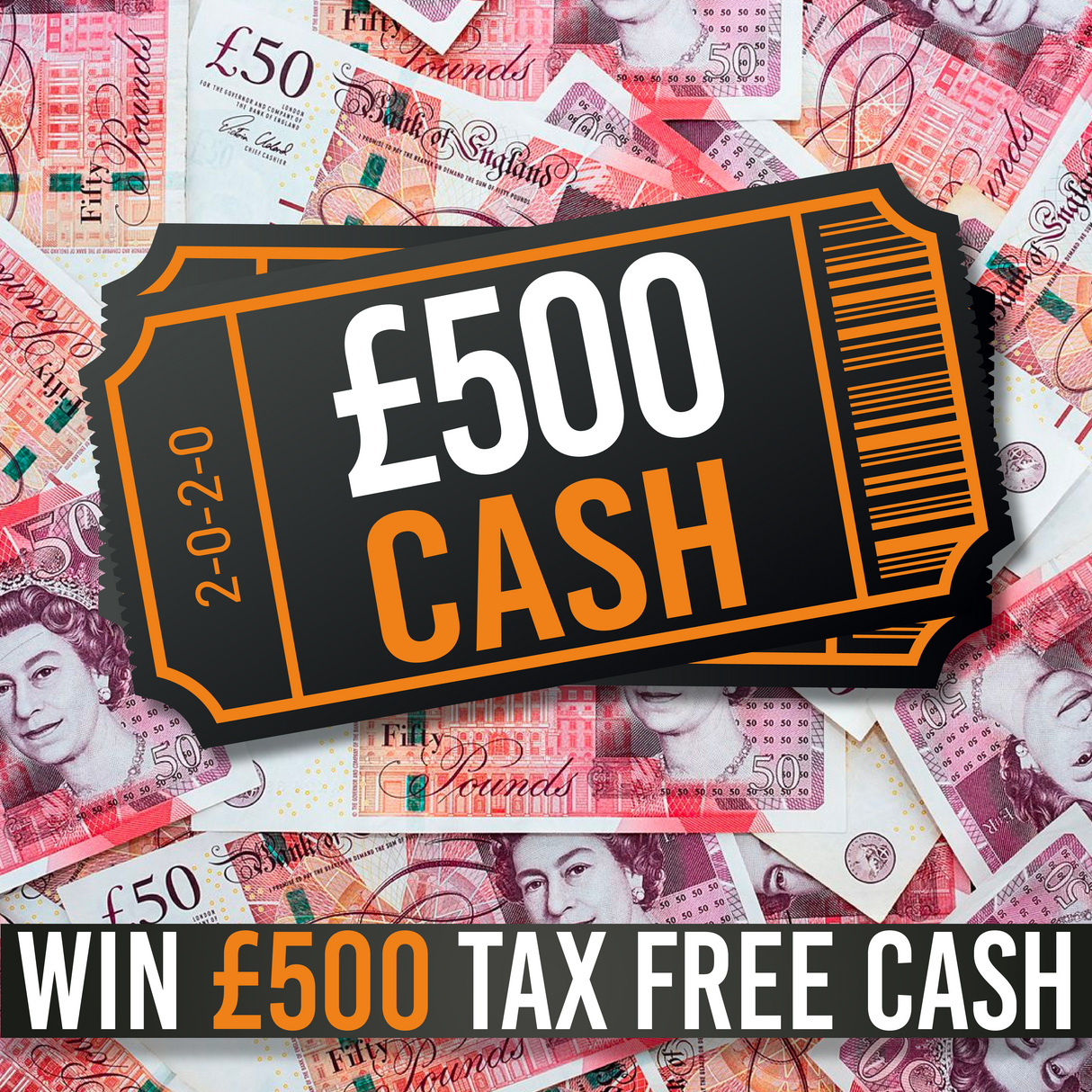 £500 cash -  21st Jan 25