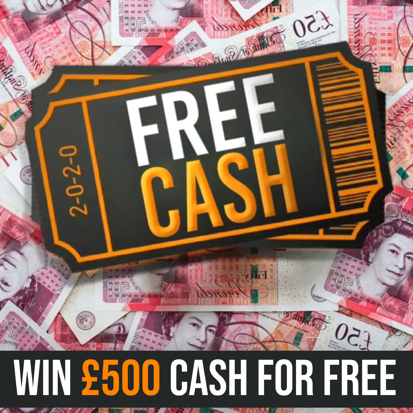FREE TO ENTER -  £500 Cash - 5th Sep 25