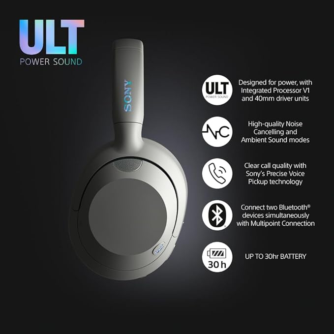 Sony ULT WEAR Noise Cancelling Headphones - 16th Mar 25