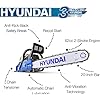 Hyundai 20" 62cc Chainsaw