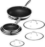 HexClad Hybrid Cookware Pan Set