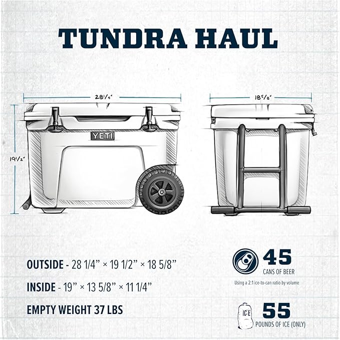Yeti Tundra Haul - Wheeled Cool Box - Any Colour* - 31st Aug 25
